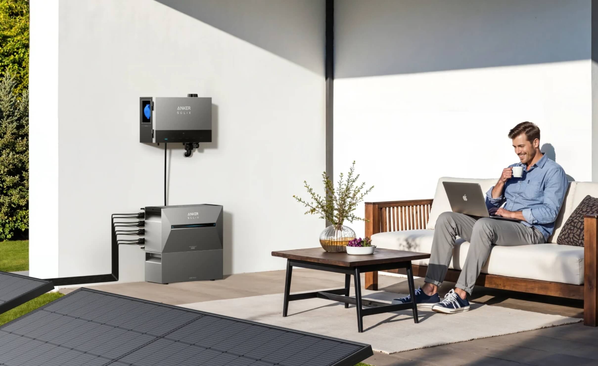 Anker Solix PowerDock für Solarbank 3 Pro mit Wallbox