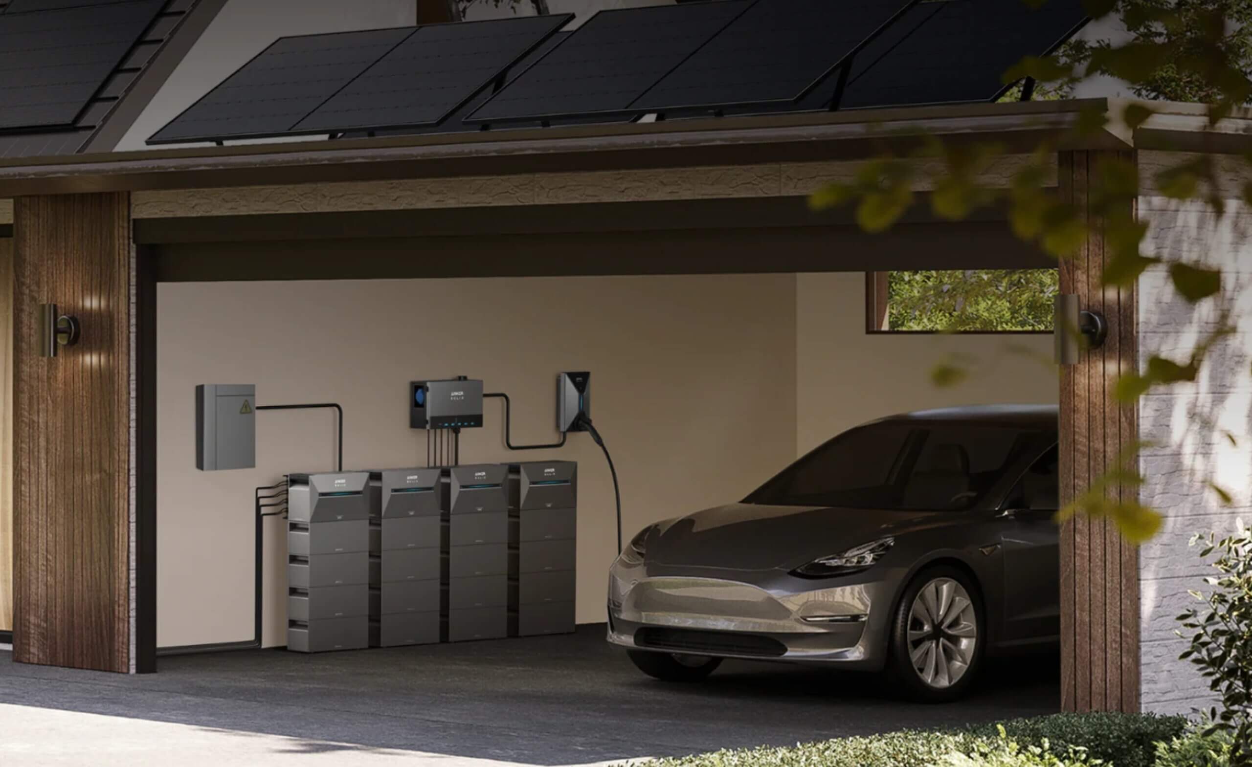 Anker Solix PowerDock für Solarbank 3 Pro mit Wallbox