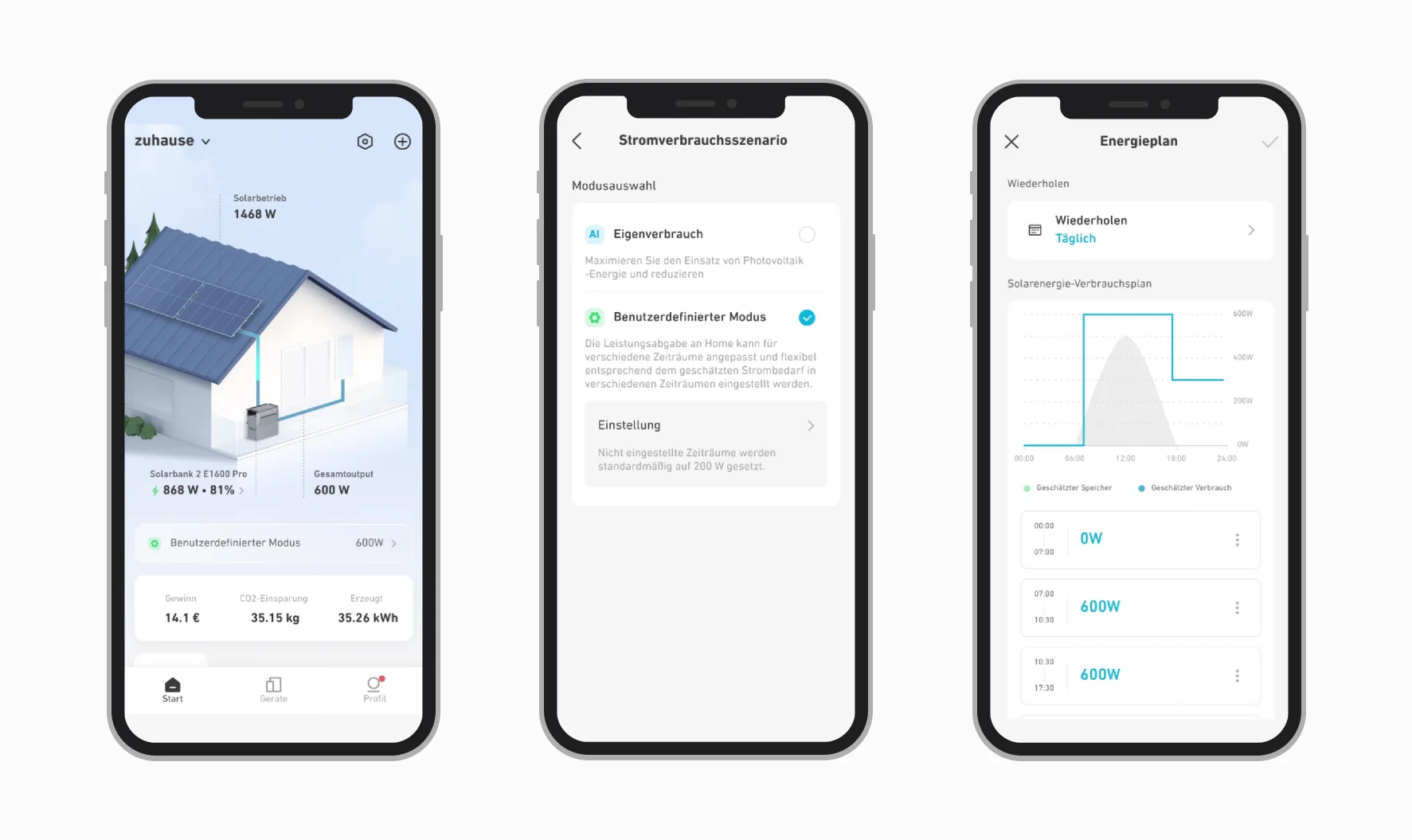 Solix Solarbank 2 Pro: Funktionen der Anker App