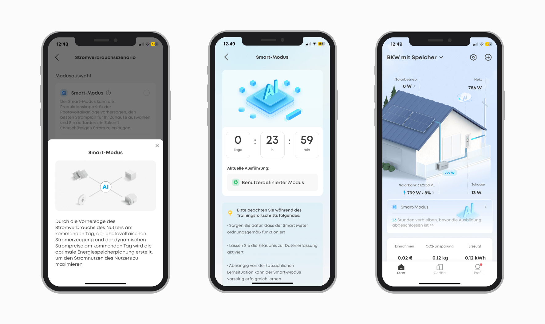 Anker Intelligence KI Smart Modus (Künstliche Intelligenz) bei der Solarbank 3 Pro