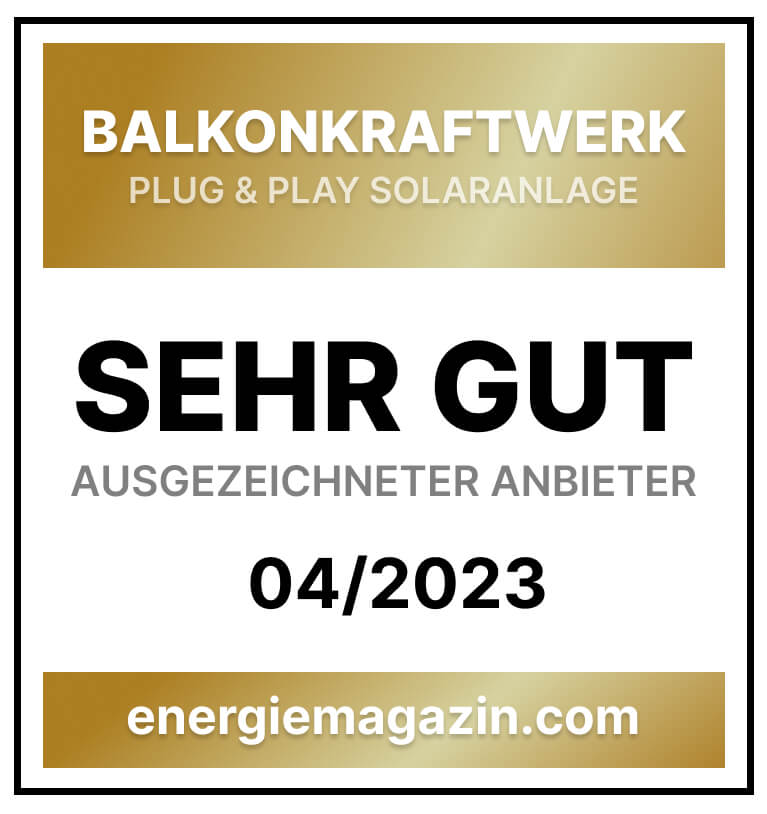 Testnote: SEHR GUT (1,2) für Yuma Flat 840 Bifazial PRO