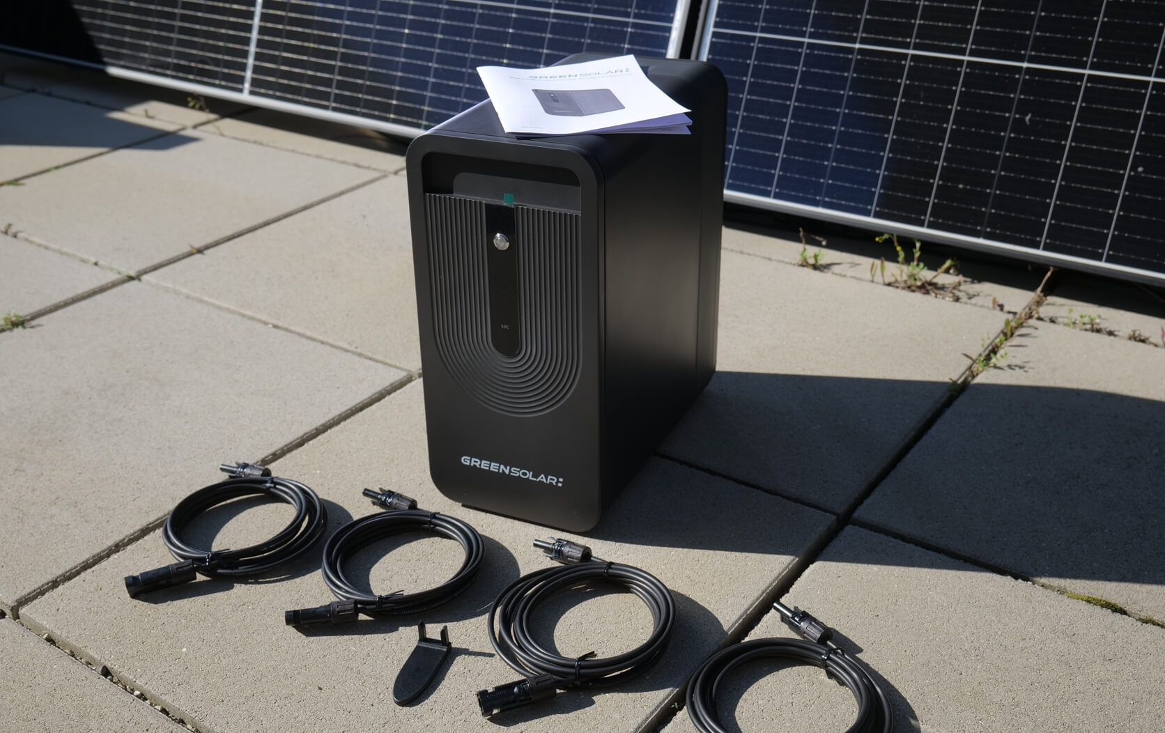 Green Solar Balkonkraftwerk Speicher im Test (2,24 kWh)