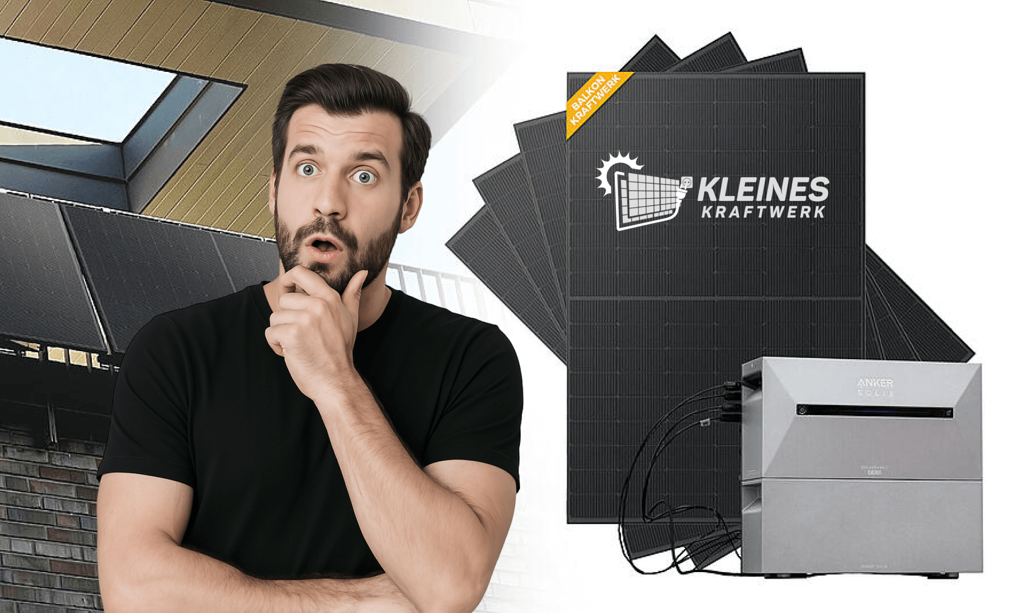 Mega Deal im April: 2000W Balkonkraftwerk mit Speicher reduziert
