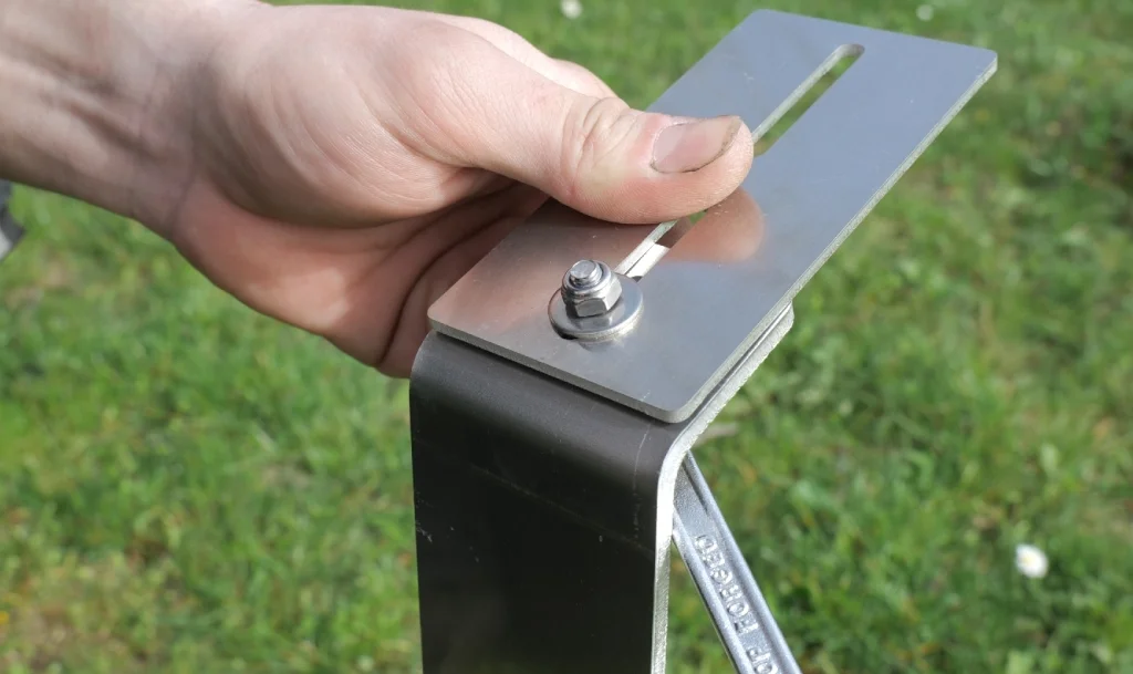 Adapterplatten befestigen