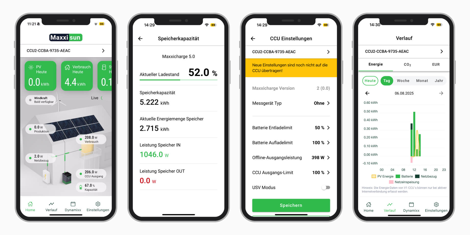 Maxxisun Maxxicharge App: Alle Funktionen auf einen Blick