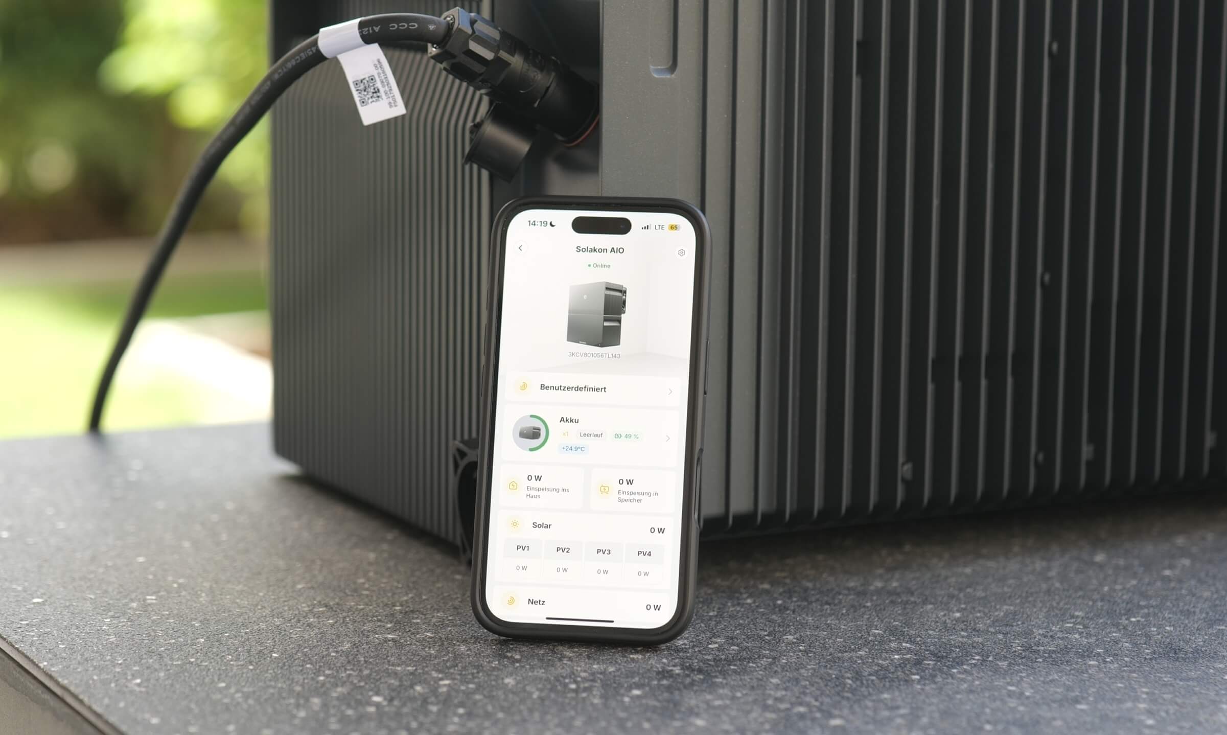 Solakon App mit dem ONE Speicher 2,11 kWh