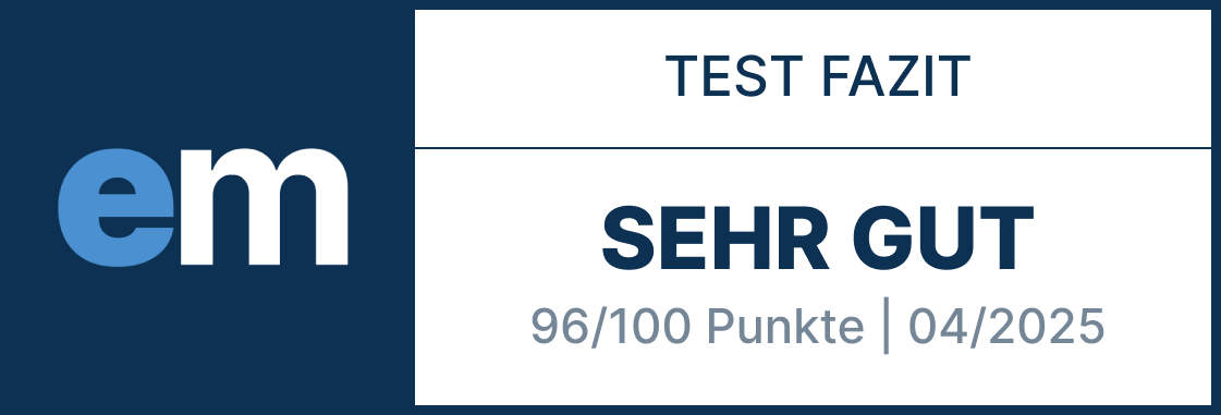 Testnote: SEHR GUT für Solarbank 3 E2700 Pro